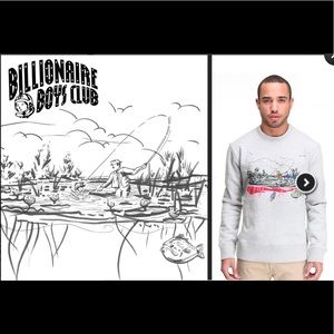 BBC Gone Fishing Grey Sweatshirt